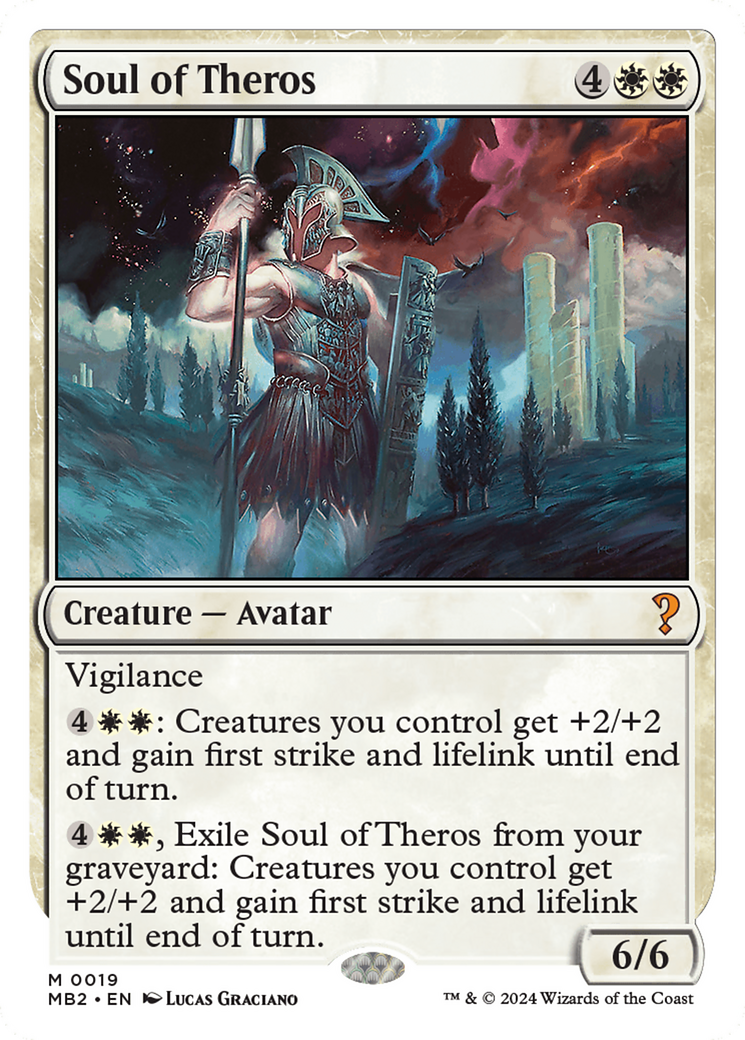 Soul of Theros (White Border) [Mystery Booster 2] | Cracking-Singles