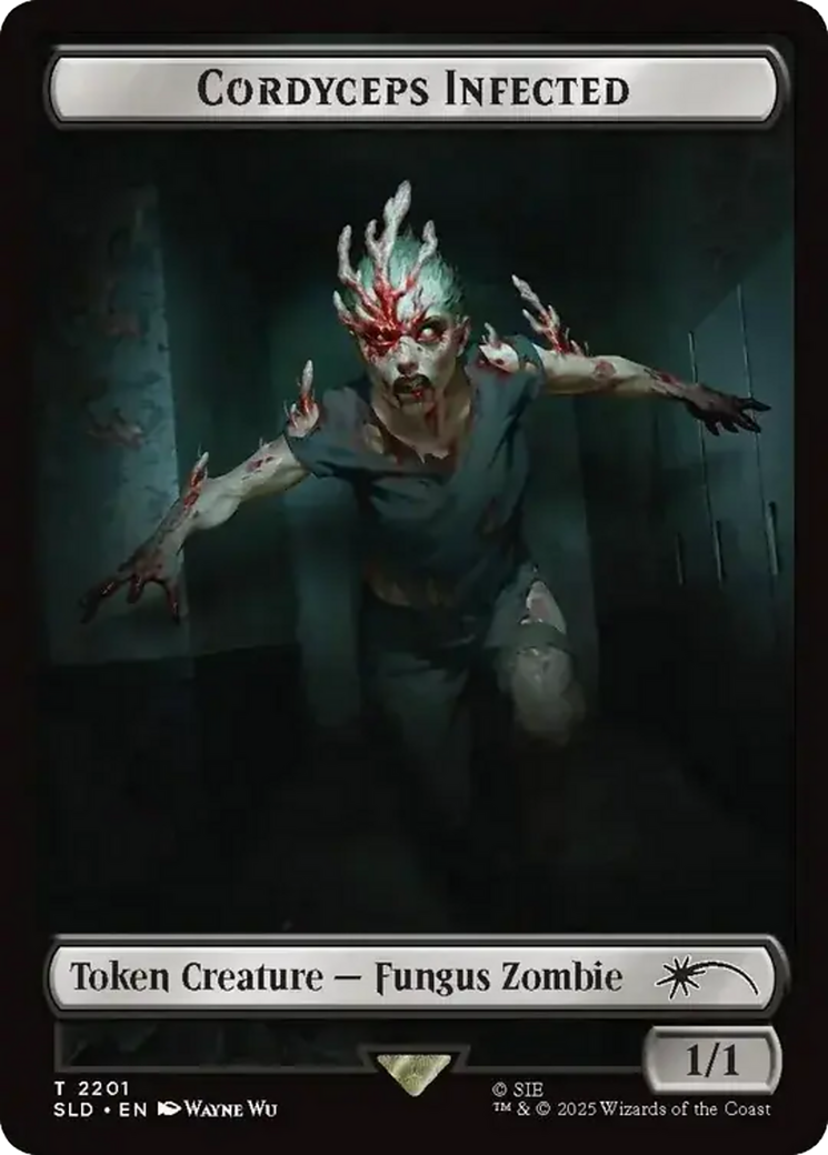 Cordyceps Infected Token (2201) [Secret Lair Drop Series] | Cracking-Singles