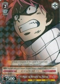 A Place to Return to, Natsu (FT/EN-S02-056 R) [Fairy Tail ver.E] | Cracking-Singles