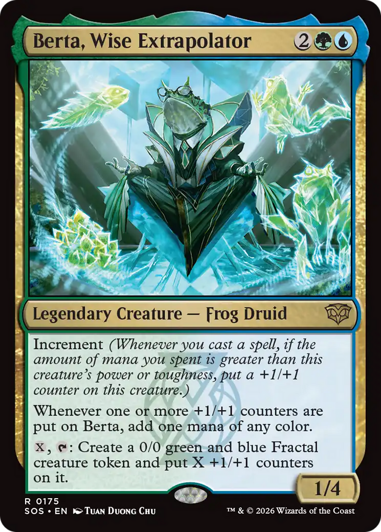 Berta, Wise Extrapolator [Secrets of Strixhaven] | Cracking-Singles