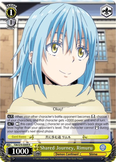 Shared Journey, Rimuru (TSK/S70-E009 R) [That Time I Got Reincarnated as a Slime] | Cracking-Singles