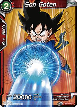 Son Goten (Common) (BT13-013) [Supreme Rivalry] | Cracking-Singles