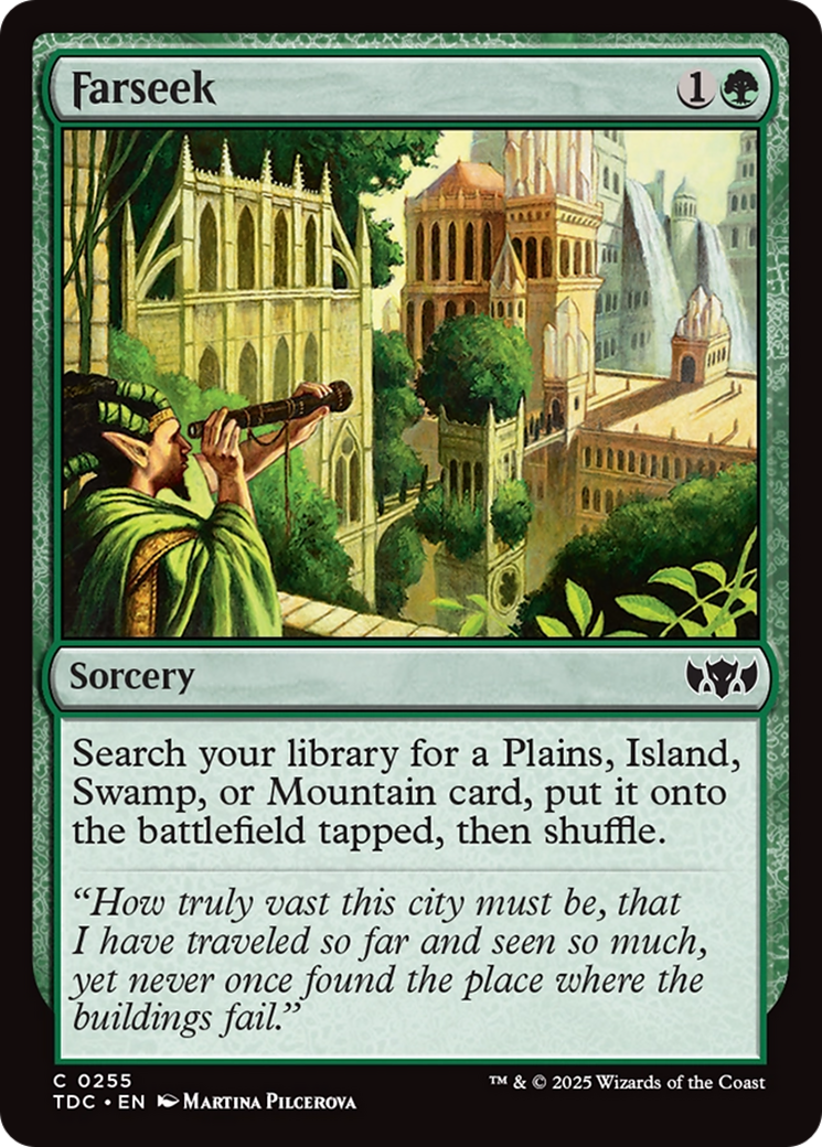 Farseek [Tarkir: Dragonstorm Commander] | Cracking-Singles