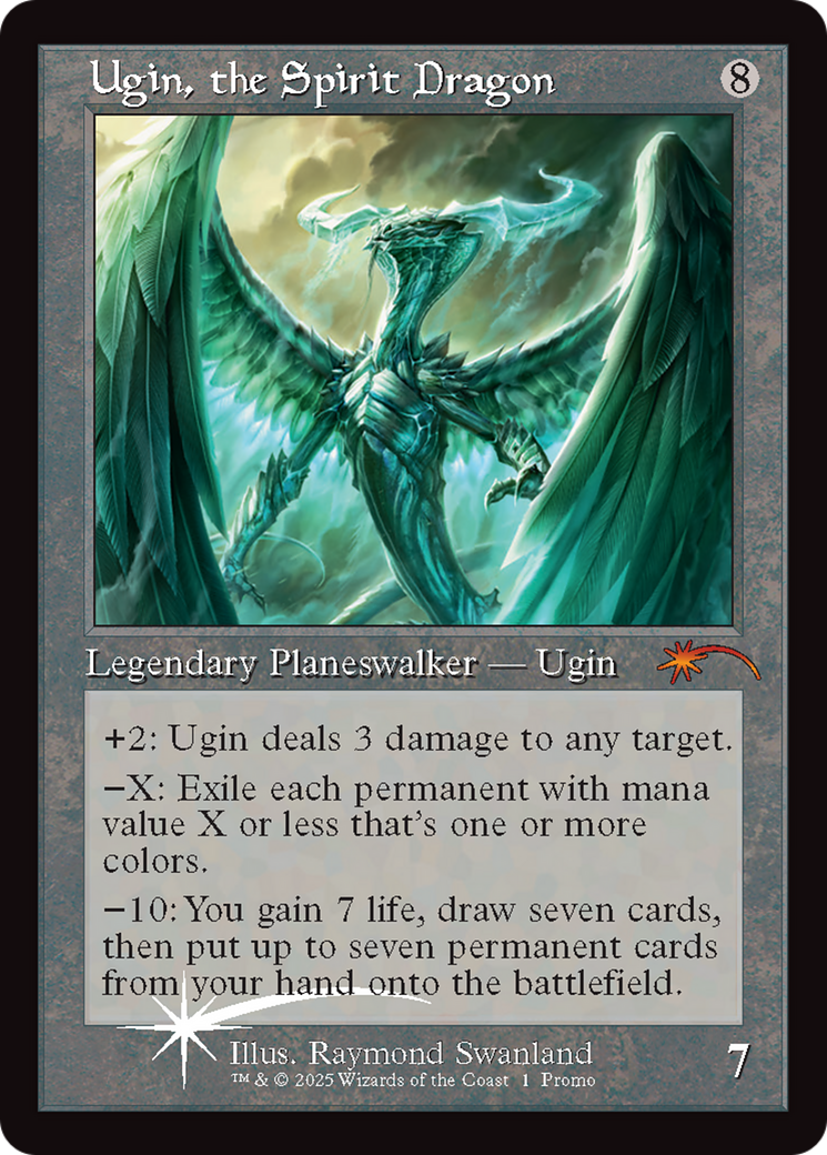 Ugin, the Spirit Dragon (Retro Frame) [Secret Lair Drop Series] | Cracking-Singles