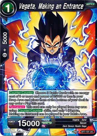Vegeta, Making an Entrance (BT7-101) [Assault of the Saiyans] | Cracking-Singles