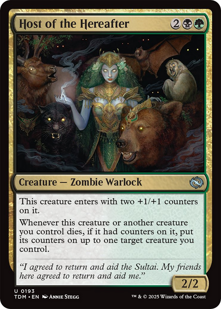 Host of the Hereafter [Tarkir: Dragonstorm] | Cracking-Singles
