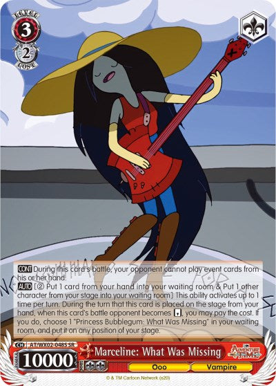 Marceline: What Was Missing (AT/WX02-048S SR) [Adventure Time] | Cracking-Singles