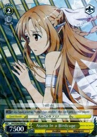 Asuna In a Birdcage (SAO/S26-E005 R) [Sword Art Online Vol.2] | Cracking-Singles