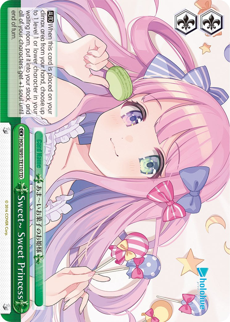 Sweet~ Sweet Princess (HOL/W91-TE110 TD) [hololive production] | Cracking-Singles