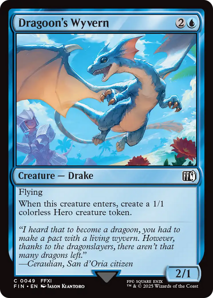 Dragoon's Wyvern [FINAL FANTASY] | Cracking-Singles
