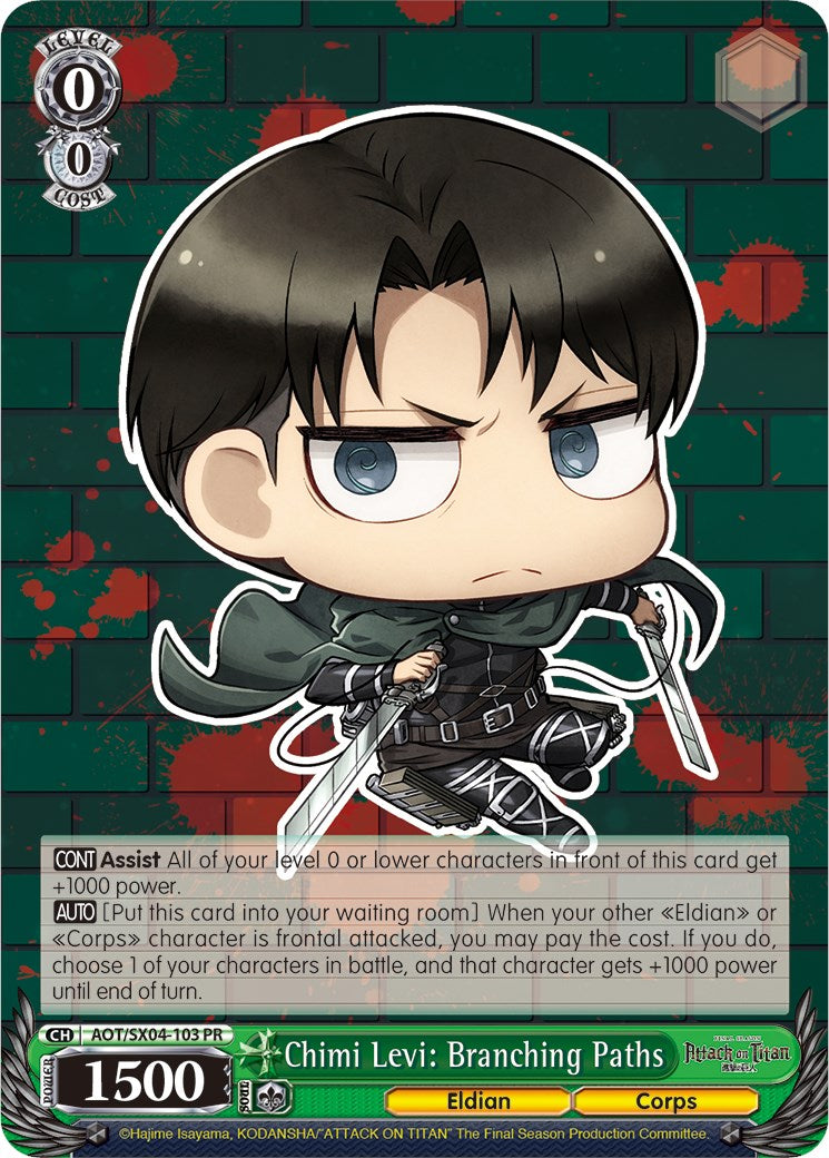 Chimi Levi: Branching Paths (Foil) [Attack On Titan: Final Season] | Cracking-Singles