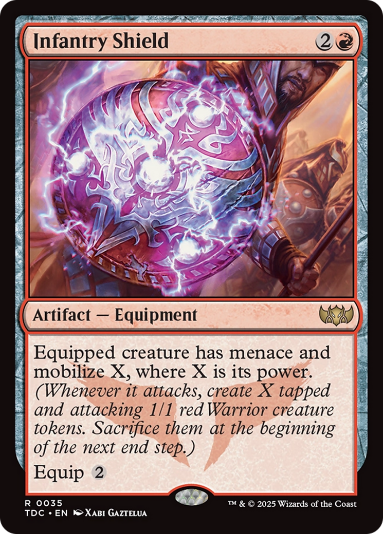 Infantry Shield [Tarkir: Dragonstorm Commander] | Cracking-Singles