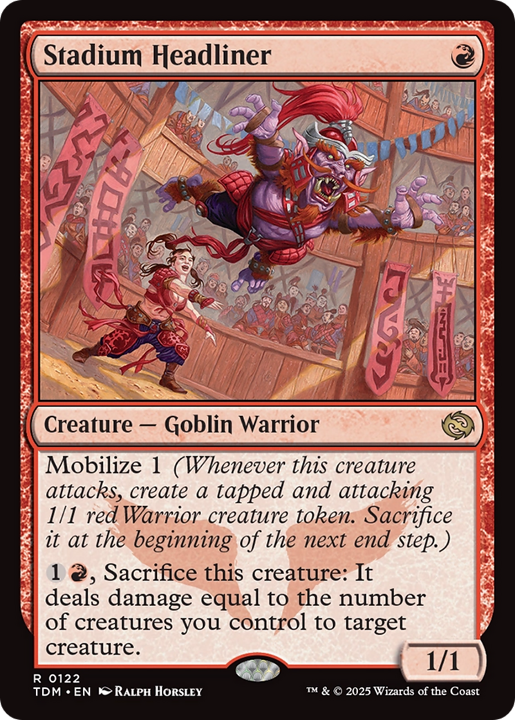 Stadium Headliner [Tarkir: Dragonstorm] | Cracking-Singles