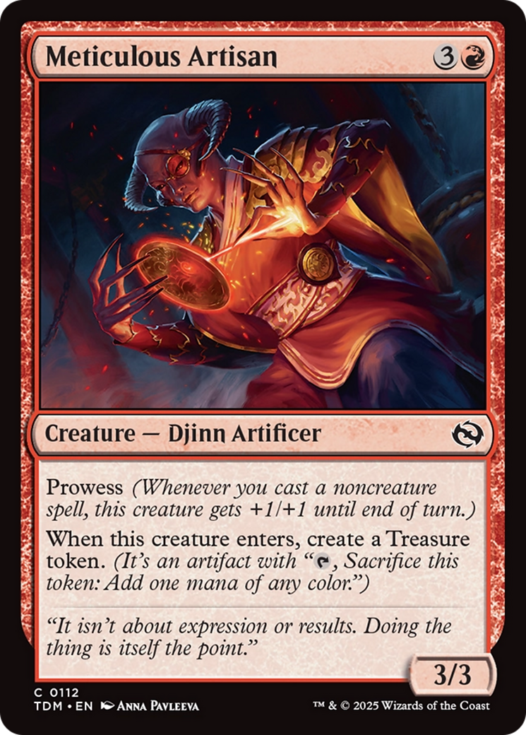 Meticulous Artisan [Tarkir: Dragonstorm] | Cracking-Singles