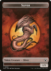 Saproling // Sliver Double-Sided Token [The List] | Cracking-Singles