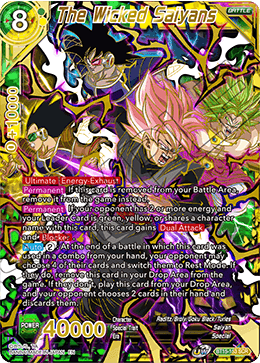 The Wicked Saiyans (BT15-153) [Saiyan Showdown] | Cracking-Singles