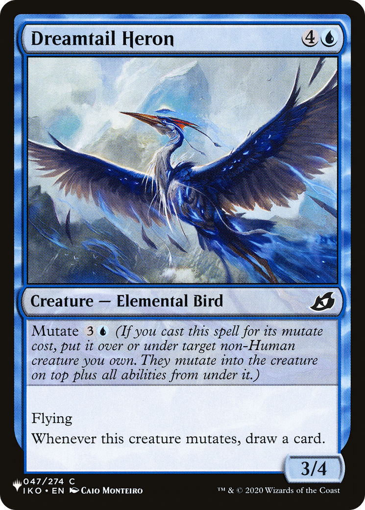 Dreamtail Heron [The List] | Cracking-Singles