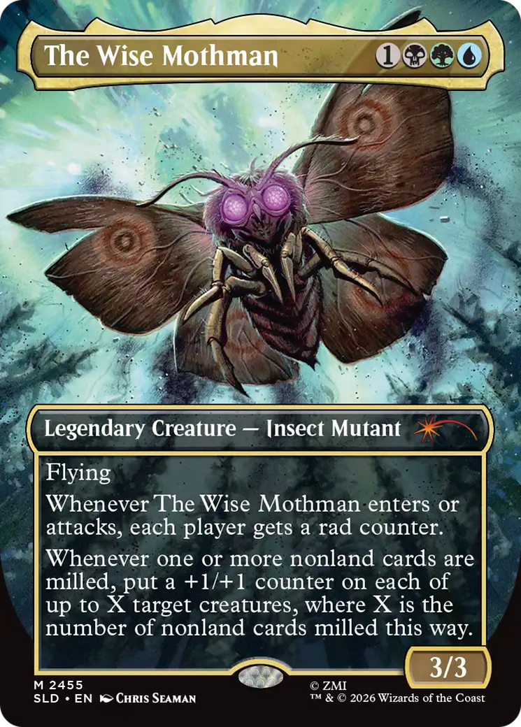 The Wise Mothman [Secret Lair Drop Series] | Cracking-Singles