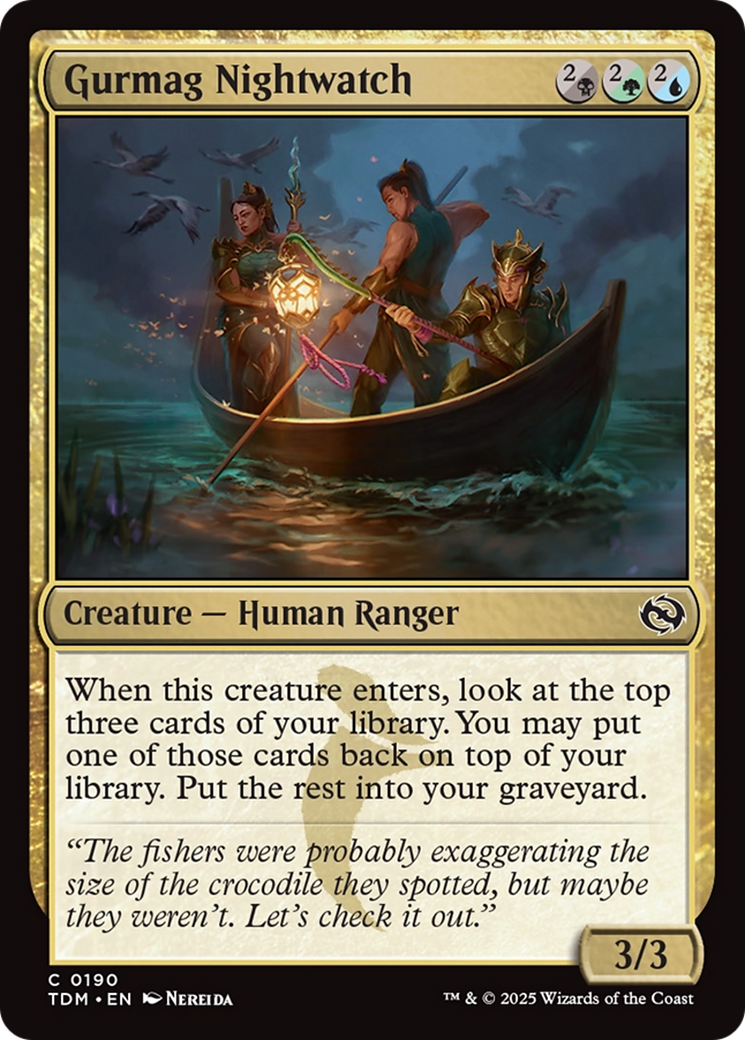 Gurmag Nightwatch [Tarkir: Dragonstorm] | Cracking-Singles