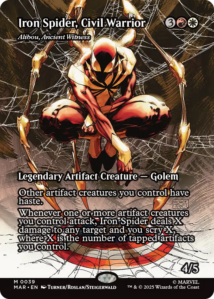 Iron Spider, Civil Warrior - Alibou, Ancient Witness [Marvel Universe: Eternal-Legal] | Cracking-Singles