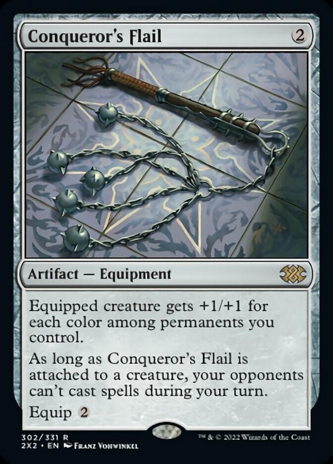 Conqueror's Flail [Double Masters 2022] | Cracking-Singles