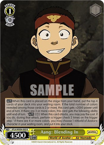Aang: Blending In [Avatar: The Last Airbender] | Cracking-Singles