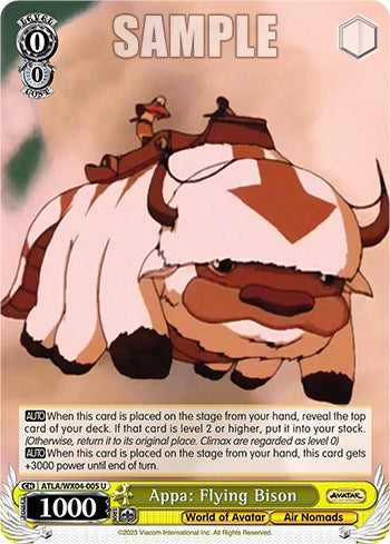 Appa: Flying Bison [Avatar: The Last Airbender] | Cracking-Singles