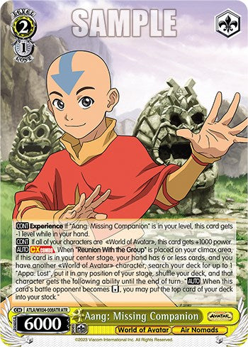 Aang: Missing Companion [Avatar: The Last Airbender] | Cracking-Singles