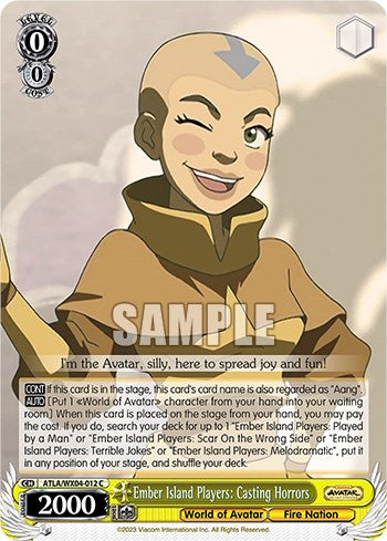 Ember Island Players: Casting Horrors [Avatar: The Last Airbender] | Cracking-Singles