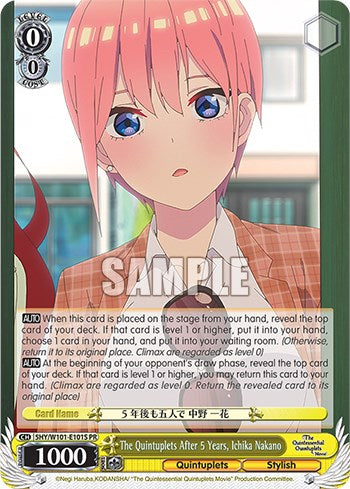 The Quintuplets After 5 Years, Ichika Nakano (Foil) [The Quintessential Quintuplets Movie] | Cracking-Singles