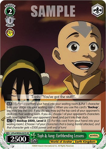 Toph & Aang: Earthbending Lessons [Avatar: The Last Airbender] | Cracking-Singles