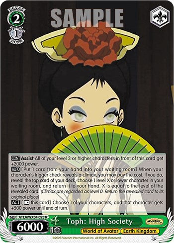 Toph: High Society [Avatar: The Last Airbender] | Cracking-Singles