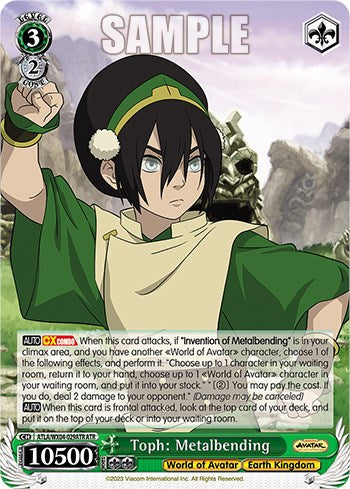 Toph: Metalbending [Avatar: The Last Airbender] | Cracking-Singles