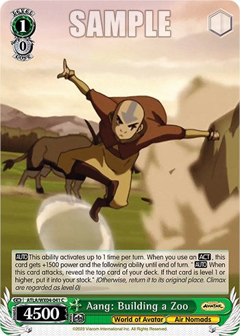 Aang: Building a Zoo [Avatar: The Last Airbender] | Cracking-Singles