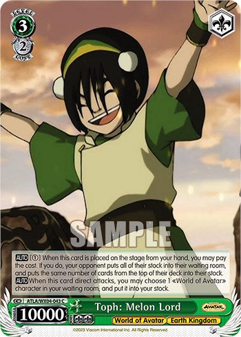 Toph: Melon Lord [Avatar: The Last Airbender] | Cracking-Singles