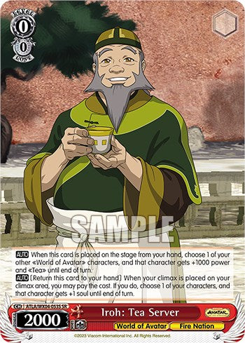 Iroh: Tea Server [Avatar: The Last Airbender] | Cracking-Singles