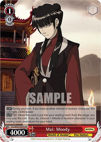 Mai: Moody [Avatar: The Last Airbender] | Cracking-Singles