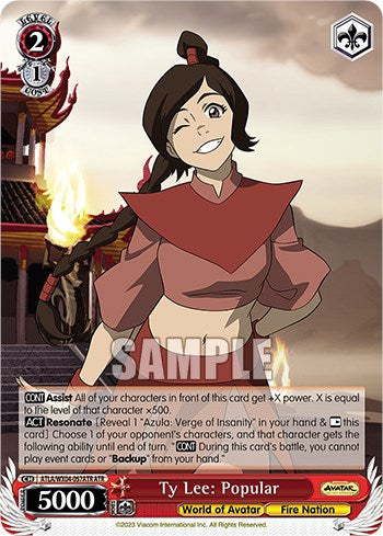 Ty Lee: Popular [Avatar: The Last Airbender] | Cracking-Singles