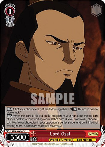 Lord Ozai [Avatar: The Last Airbender] | Cracking-Singles