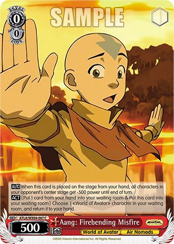 Aang: Firebending Misfire [Avatar: The Last Airbender] | Cracking-Singles