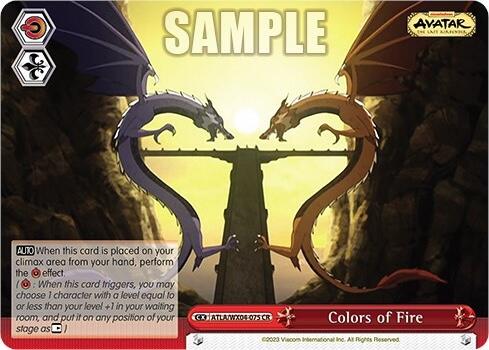 Colors of Fire [Avatar: The Last Airbender] | Cracking-Singles