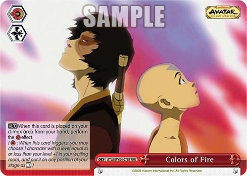 Colors of Fire [Avatar: The Last Airbender] | Cracking-Singles