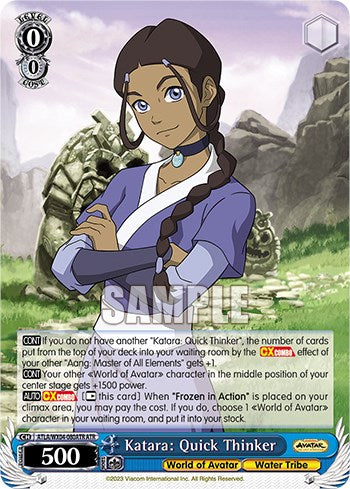 Katara: Quick Thinker [Avatar: The Last Airbender] | Cracking-Singles