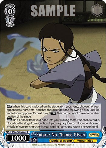 Katara: No Chance Given [Avatar: The Last Airbender] | Cracking-Singles