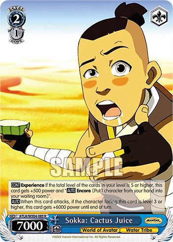 Sokka: Cactus Juice [Avatar: The Last Airbender] | Cracking-Singles