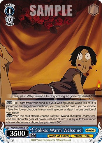 Sokka: Warm Welcome [Avatar: The Last Airbender] | Cracking-Singles
