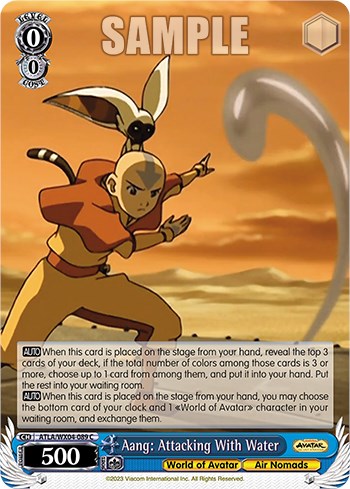 Aang: Attacking With Water [Avatar: The Last Airbender] | Cracking-Singles