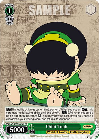 Chibi Toph [Avatar: The Last Airbender] | Cracking-Singles