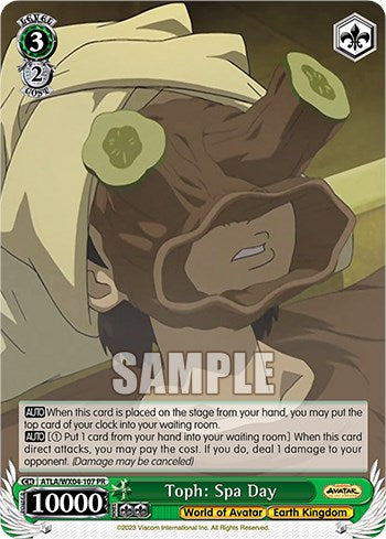 Toph: Spa Day [Avatar: The Last Airbender] | Cracking-Singles