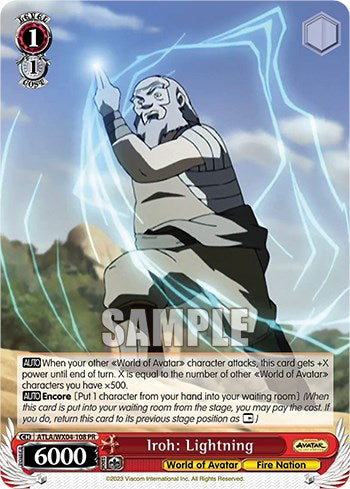Iroh: Lightning [Avatar: The Last Airbender] | Cracking-Singles